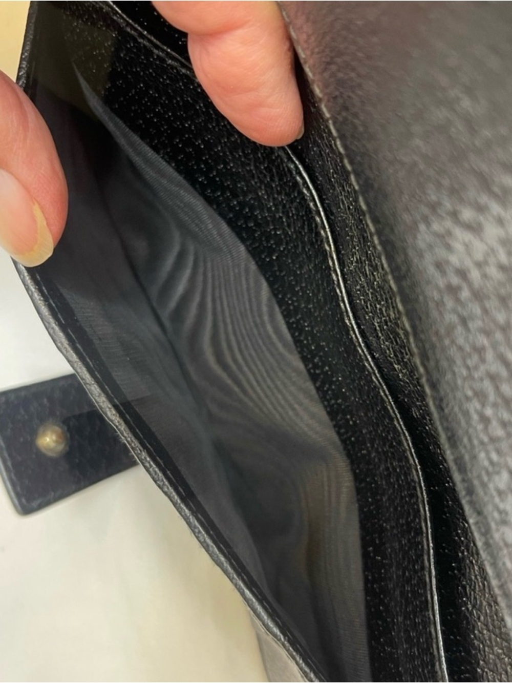 Gucci GG Monogram Continental Wallet with Gold Accents-EUC - Picture 6 of 15